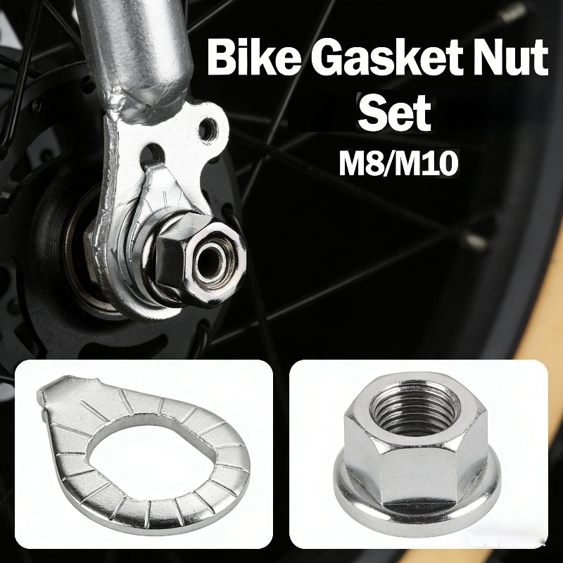 Mountain Biking Kit - 두꺼운 허브 후크 와셔 너트 세트