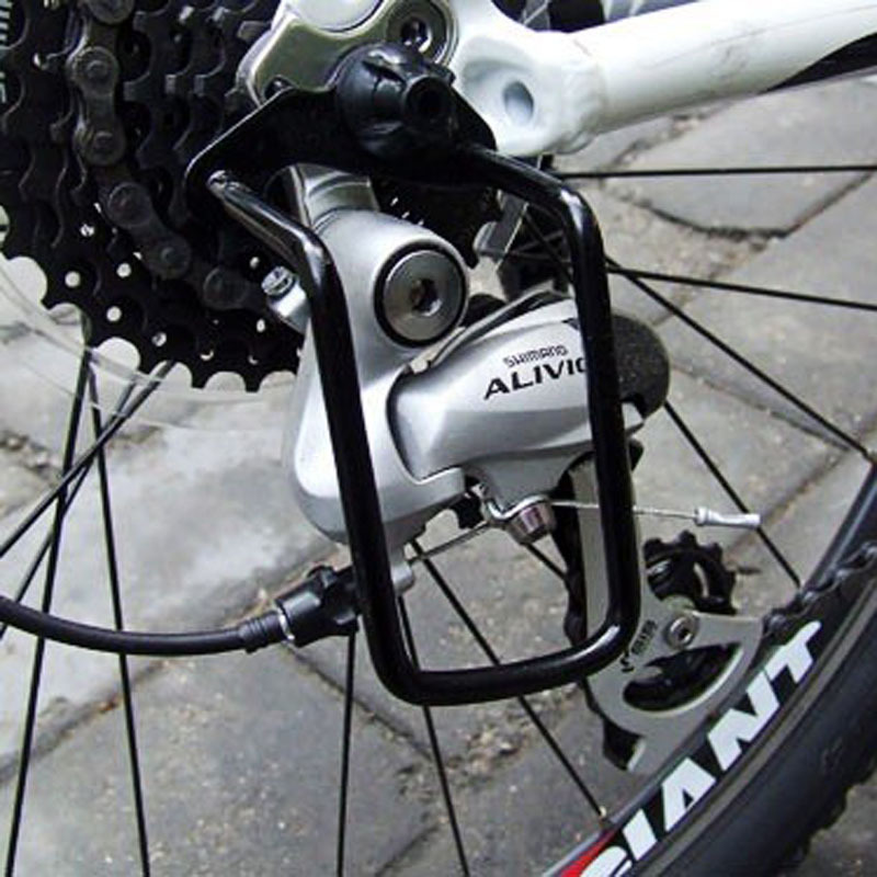 Chainstay Protector Wrap - 조정 가능한 스틸 블랙 산악 자전거