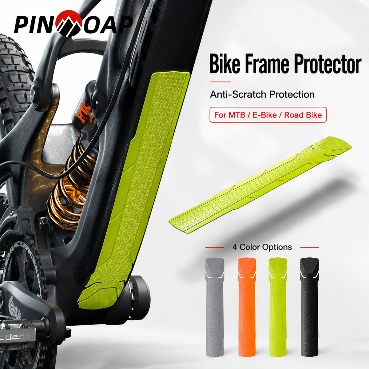 Chainstay Protector Wrap - PINMOAP 1PC 자전거 프레임 보호 Mtb