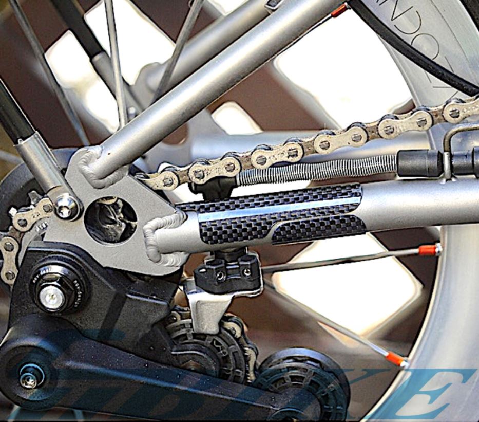 Chainstay Protector Wrap - Brompton 접이식 자전거 탄소 섬유 체인