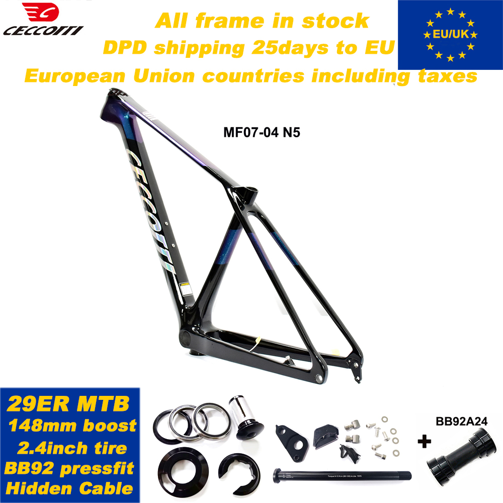 Mountain Biking In The Uk - CECCOTTI 팩토리 29er MTB 재고 있음