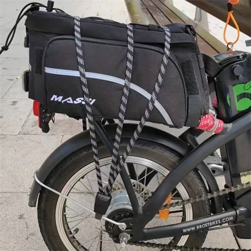 Mountain Biking Fanny Pack - 자전거 짐줄 탄성 캐리어 랙 스트랩