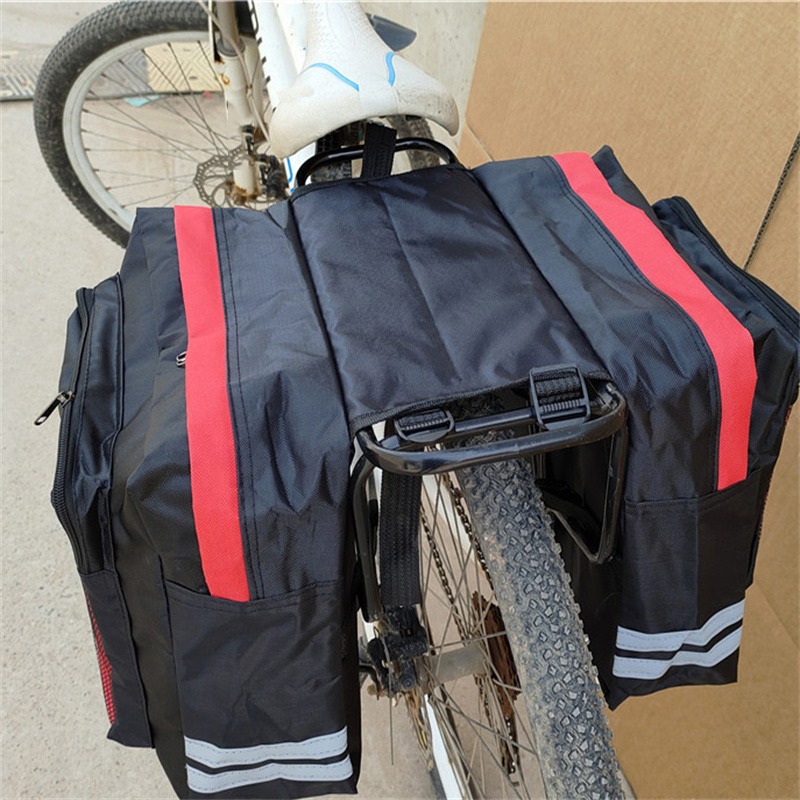 Mountain Biking Fanny Pack - 자전거 후면 랙 가방 사이클링 양면