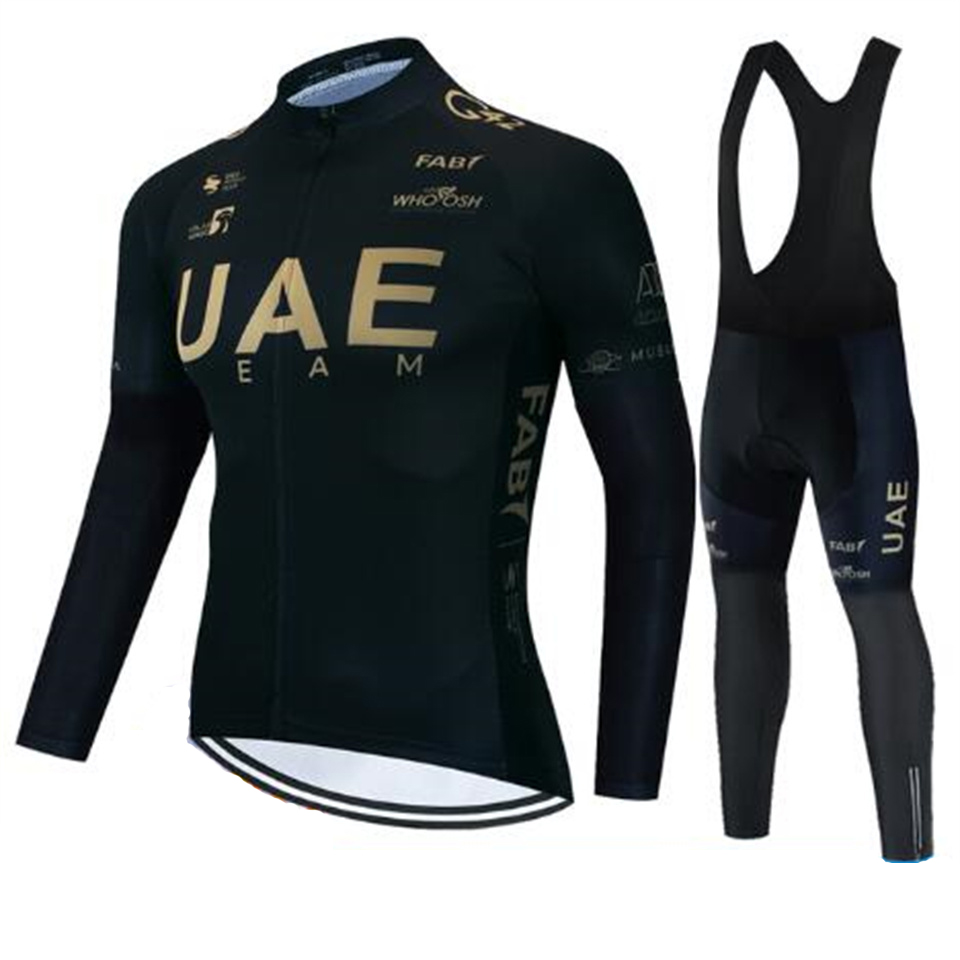 Mountain Biking Trousers - Uae 팀 가을 사이클링 저지 세트