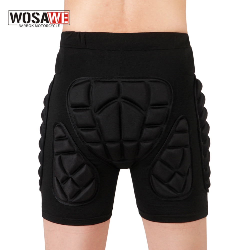 Mountain Biking Trousers - WOSAWE 유니섹스 오토바이 반바지 스노우보드 힙