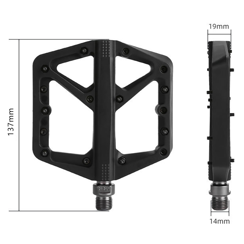 나일론 자전거 페달 MTB 플랫폼 페달, 밀폐형 베어링 - Pedal Platform Flat 리뷰 및 가격