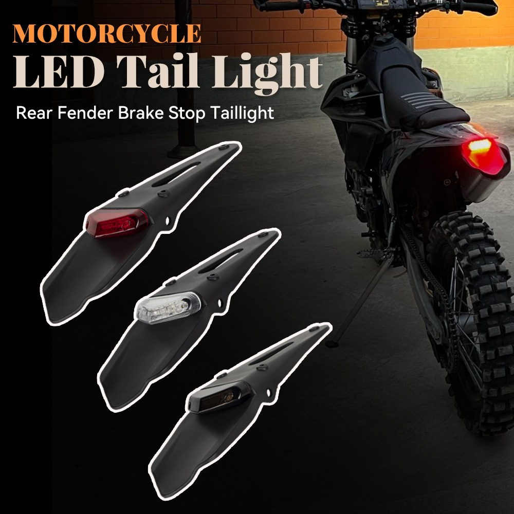 오토바이 LED 미등 브레이크 램프 12V 엔듀로 먼지 - Mountain Biking Trails 리뷰 및 가격