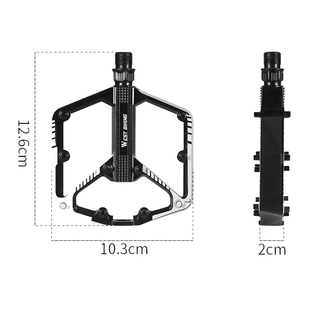 유니버설 아웃도어 스포츠 사이클링 MTB 페달 자전거  - Pedal Platform Flat 리뷰 및 가격