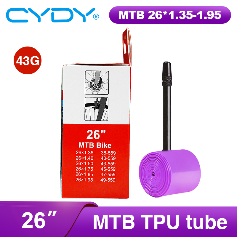 43g CYDY TPU 튜브 MTB 26 27.5 자전 - Mountain Biking Youtube 리뷰 및 가격
