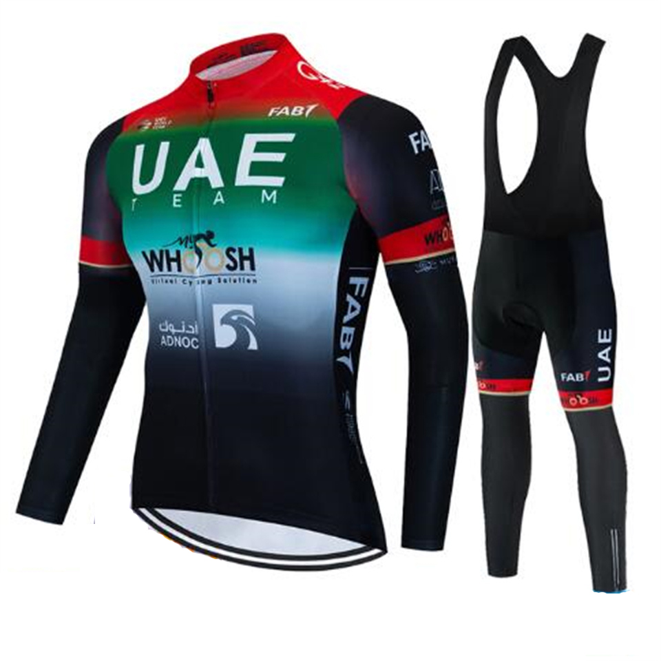 Uae 팀 가을 사이클링 저지 세트 자전거 스포츠웨어  - Mountain Biking Trousers 리뷰 및 가격