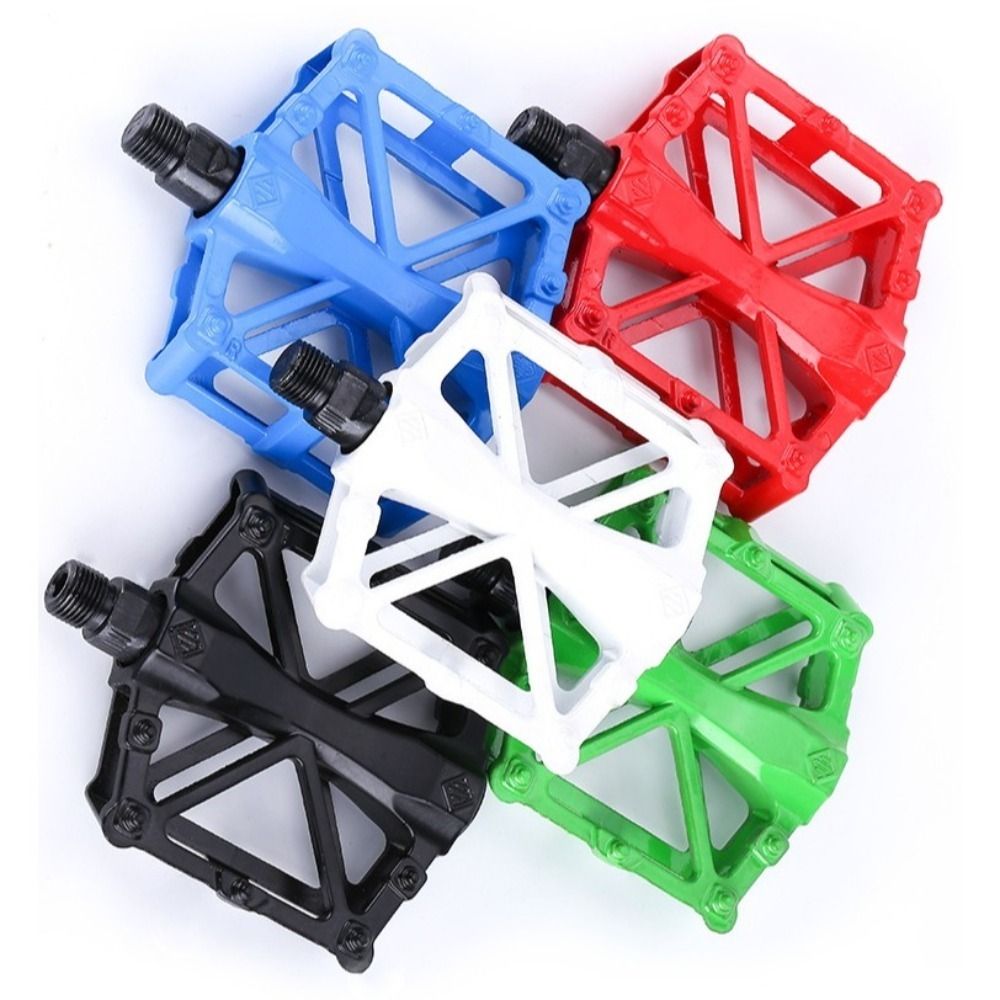 1 쌍의 더블 볼 자전거 페달 초경량 알루미늄 합금 산 - Pedal Platform Flat 리뷰 및 가격