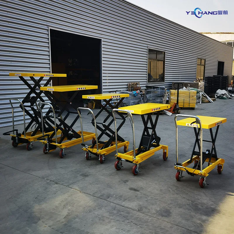 수동 유압 리프트 플랫폼 카트 전동 플랫 리프트 카트  - Pedal Platform Flat 리뷰 및 가격