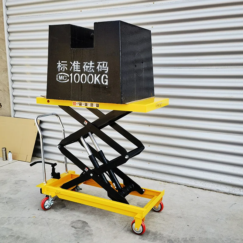 수동 유압 리프트 플랫폼 카트 전동 플랫 리프트 카트  - Pedal Platform Flat 리뷰 및 가격