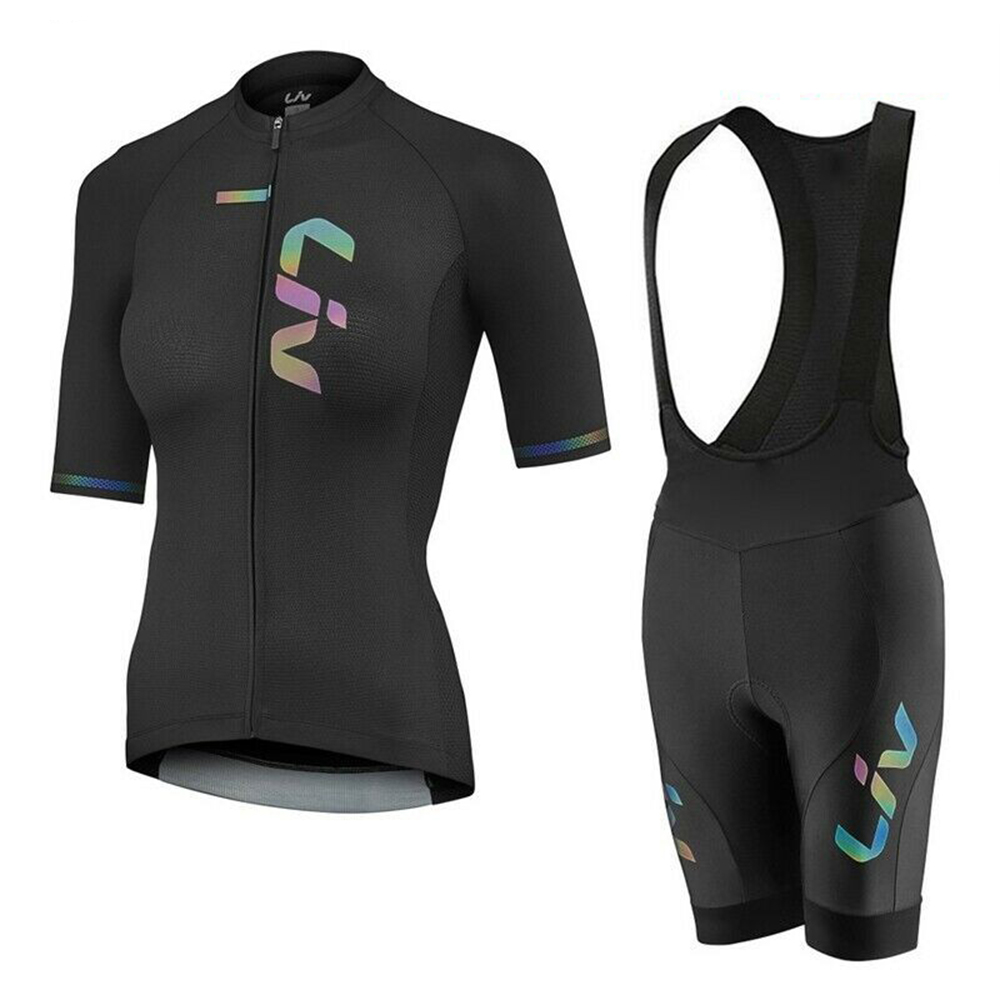 LIV 여름 사이클링 저지 턱받이 반바지 세트 여성 1 - Mountain Biking Trousers 리뷰 및 가격